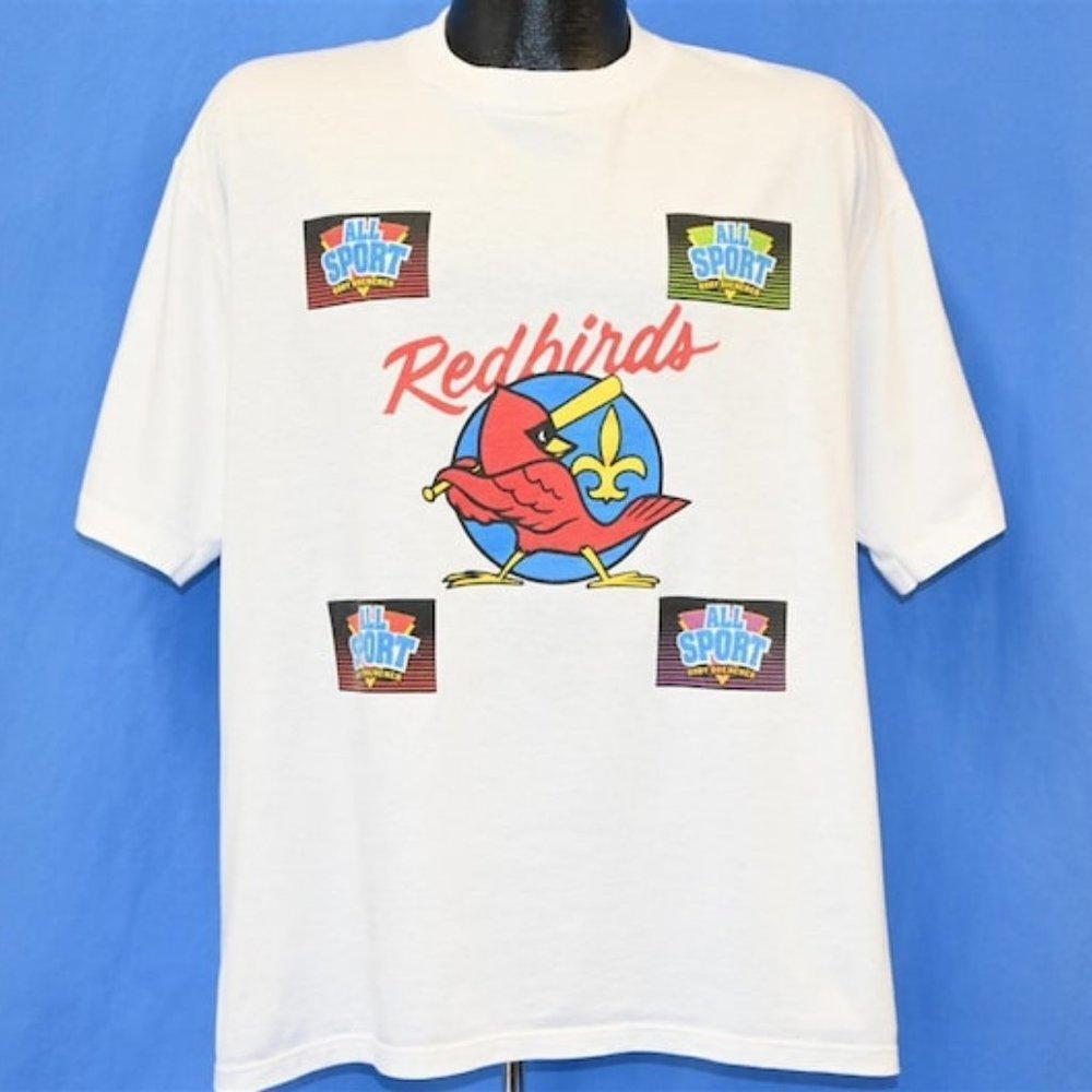 90S Memphis Redbirds Minor League Baseball All Sport T-Shirt Tee